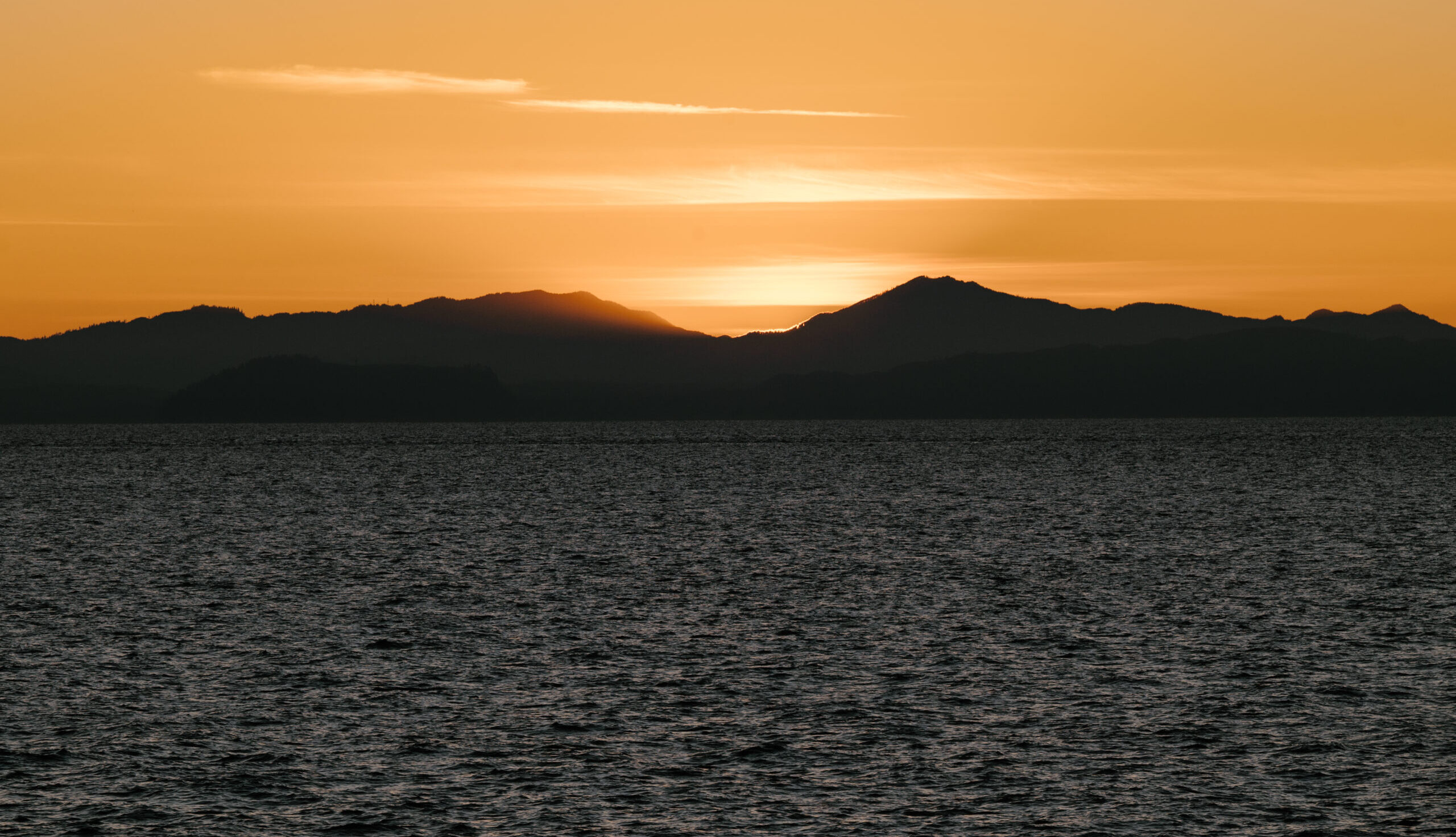 <p>Détroit de Juan de Fuca, C.-B.</p>
